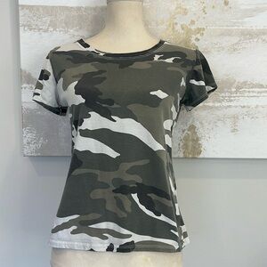 Venti 6 Camo Fitted Top